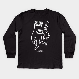 The All Smoking Eye Kids Long Sleeve T-Shirt